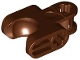 Technic, Axle Connector 2 x 3 with Ball Joint Socket - Closed Sides, Straight Forks with Closed Axle Holes
