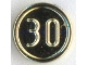 Minifigure, Utensil Coin Type 1 with 30 Mark