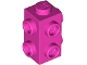 Brick, Modified 1 x 1 x 1 2/3 with Studs on 3 Sides