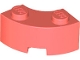Brick, Round Corner 2 x 2 Macaroni with Stud Notch and Reinforced Underside