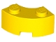 Brick, Round Corner 2 x 2 Macaroni with Stud Notch and Reinforced Underside