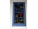 Tile 2 x 4 with Batcomputer Map and GPS Pattern (Sticker) - Set 70909