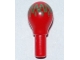 Minifigure, Utensil Musical Instrument, Maraca with Green Geometric Pattern - Narrow Print