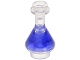 Minifigure, Utensil Bottle, Erlenmeyer Flask with Molded Trans-Purple Fluid Pattern