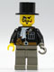 Lord Sam Sinister - Black Shirt, Dark Gray Legs, Black Top Hat