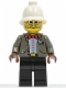 Dr. Kilroy / Dr. Charles Lightning - Dark Gray Open Jacket, Black Legs, White Pith Helmet