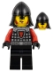 Castle - Dragon Knight Scale Mail with Dragon Shield and Shoulder Armor, Helmet with Neck Protector, Angry Scowl