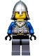 Castle - King's Knight Scale Mail, Crown Belt, Helmet with Neck Protector, Smirk