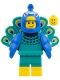 Peacock Costume Fan, Series 28 (Minifigure Only without Stand and Accessories)