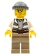Swamp Police - Crook Male with Dark Bluish Gray Knit Cap