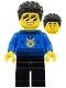 Police Officer - Duke DeTain, Blue Sweater, Black Legs