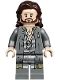 Sirius Black - Dark Brown Hair, Dark Bluish Gray Jacket over Tattered Striped Shirt, Printed Legs