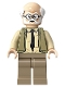 Ernie Prang - Olive Green Vest Knit, Half Bald, Dark Tan Legs