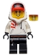 Jack Davids - White Hoodie with Cap and Hood (Large Smile with Teeth / Angry)