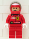 F1 Ferrari - R. Barrichello with Helmet Printed - with Torso Stickers