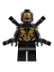 Outrider - Extended Arms, Torso with Long Dark Bluish Gray Tips at Neck
