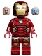 Iron Man - Silver Hexagon on Chest