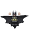 Batman - Black Suit with Yellow Belt and Crest (Type 2 Cowl, Outstretched Cape)