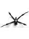 Venom - White Teeth Parted, 4 Back Appendages Large