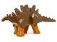 Dinosaur Stegosaurus with Dark Orange Legs