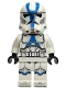 Clone Trooper, 501st Legion (Phase 2) - White Arms, Nougat Head, Helmet with Holes