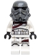Night Trooper - Dark Bluish Gray Helmet