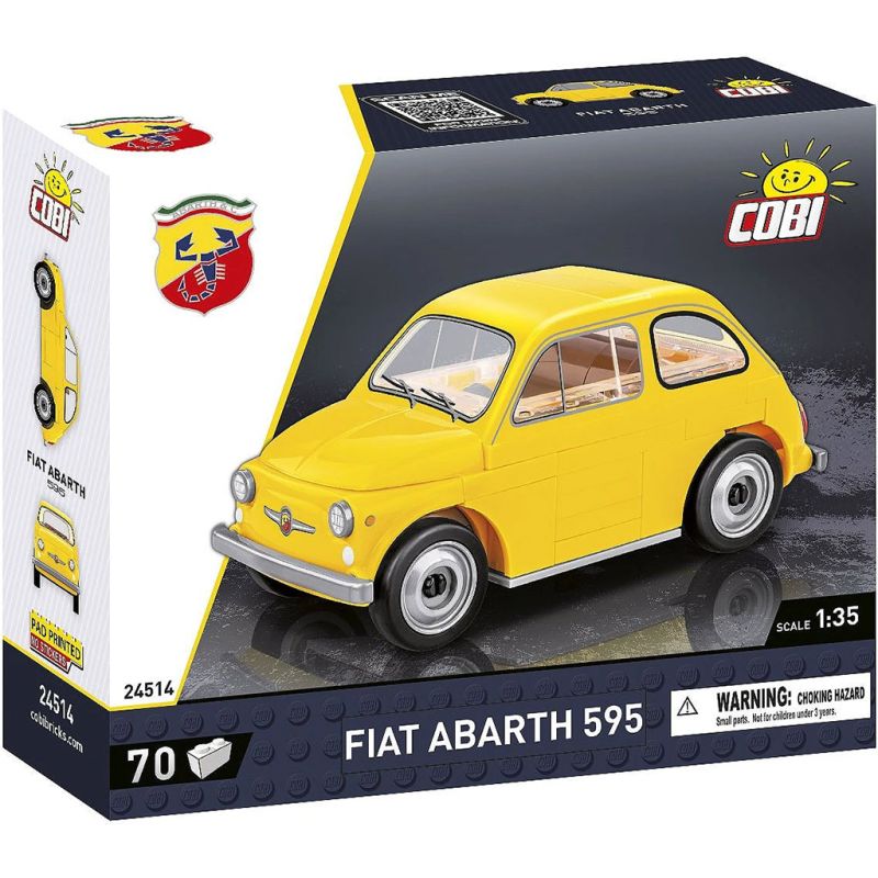 COBI - Fiat Abarth 595 építőjáték - 24514