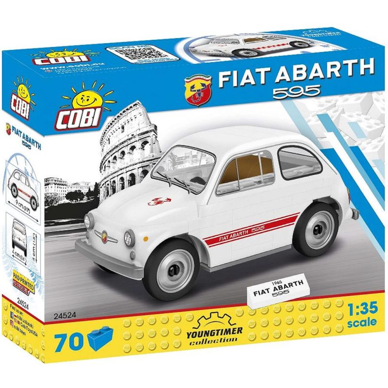 COBI - Fiat Abarth 595 építőjáték - 24524