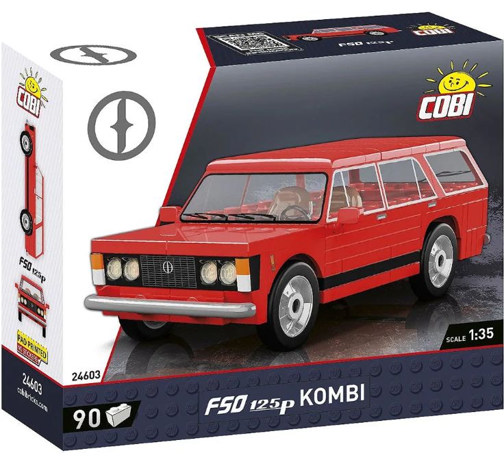 COBI - Polski Fiat 125p Kombi építőjáték - 24603