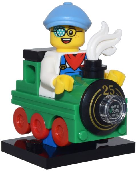 Lego Minifigure Series 25 - Train Kid - 71045 - col25-10