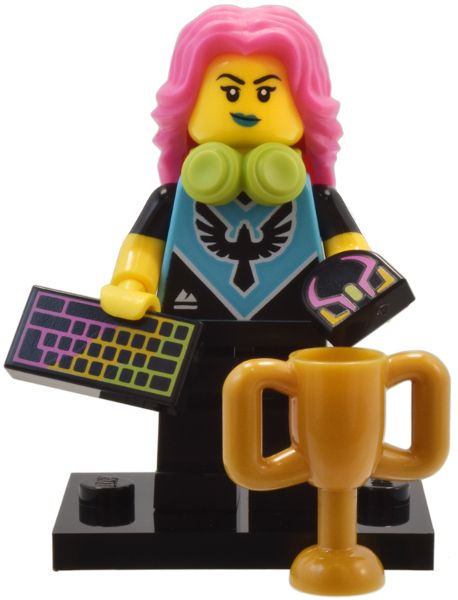 LEGO Minifigure Series 25 - E-Sports Gamer - 71045 - col25-2