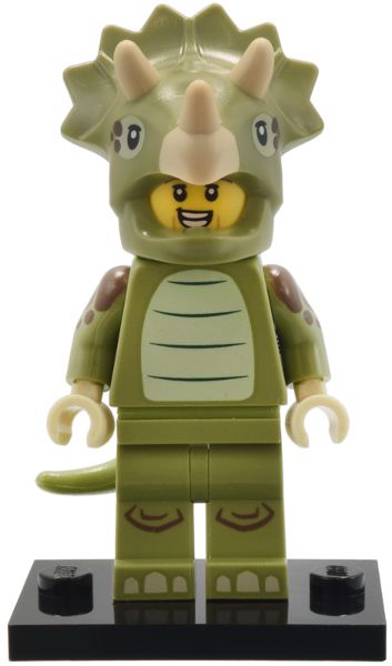 LEGO Minifigure Series 25 - Triceratops Costume Fan - 71045 - col25-8