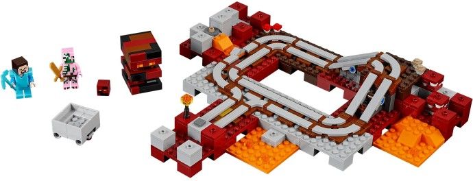 LEGO Minecraft - Alvilági vasút - 21130