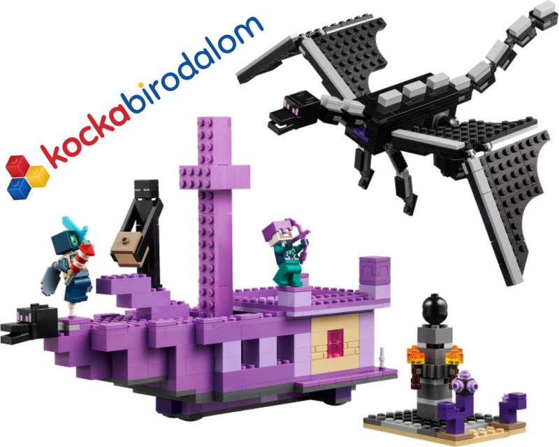 LEGO Minecraft - A Végzetsárkány és a Végzethajó - 21264