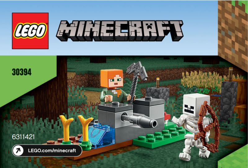 LEGO Minecraft - The Skeleton Defense polybag - 30394