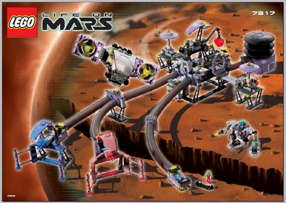 LEGO Space LoM - Aero Tube Hangar - 7317