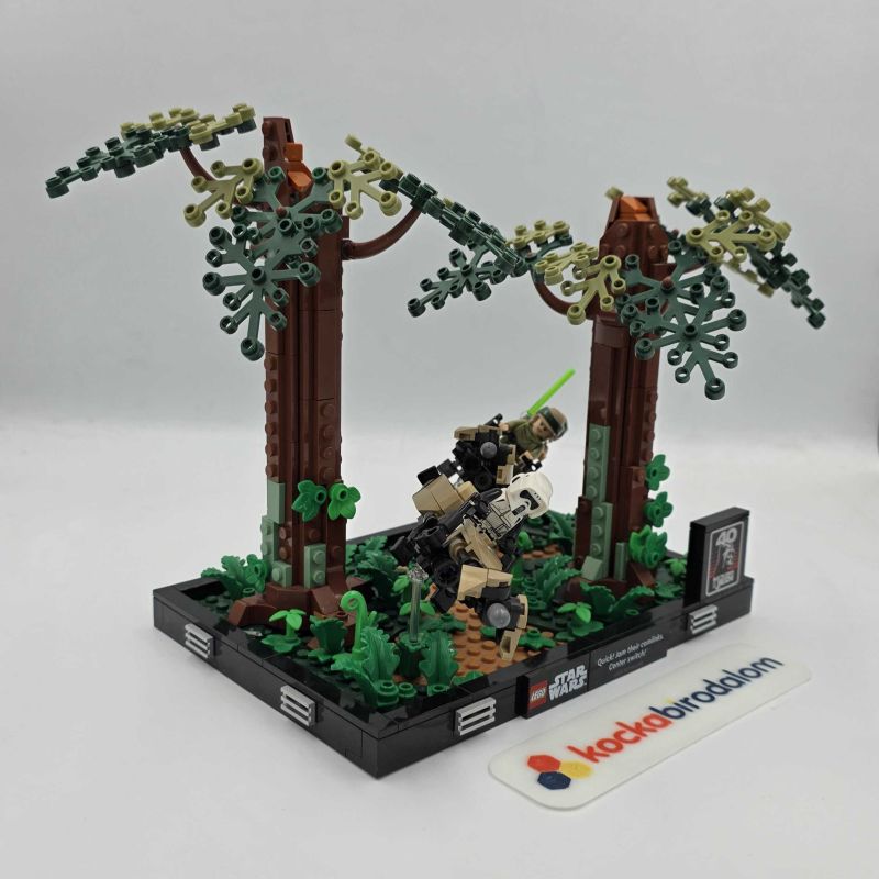 LEGO Star Wars - Endor sikló üldözés dioráma - 75353