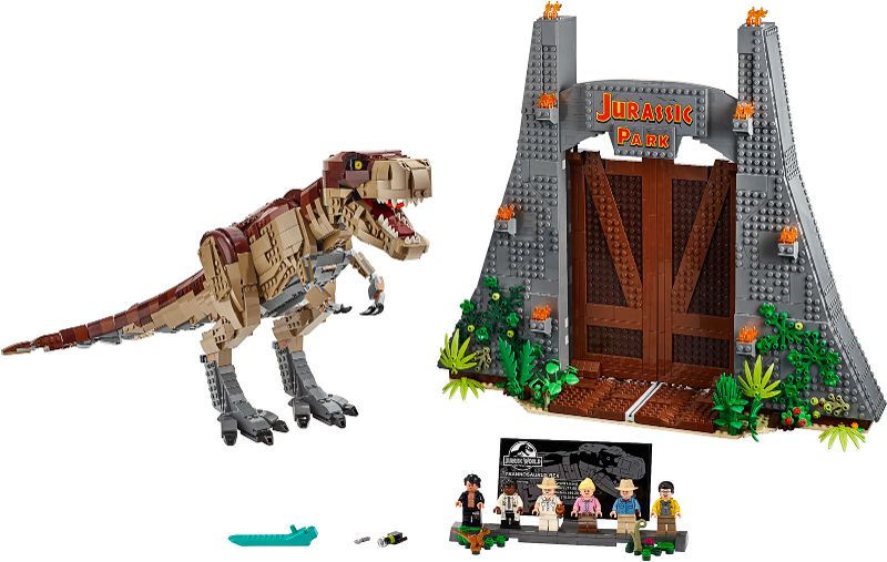 LEGO Jurassic World - Jurassic Park: T. rex pusztítás - 75936