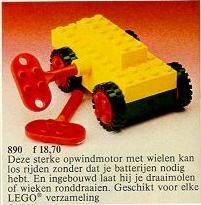 LEGO - Felhúzós motor - 890